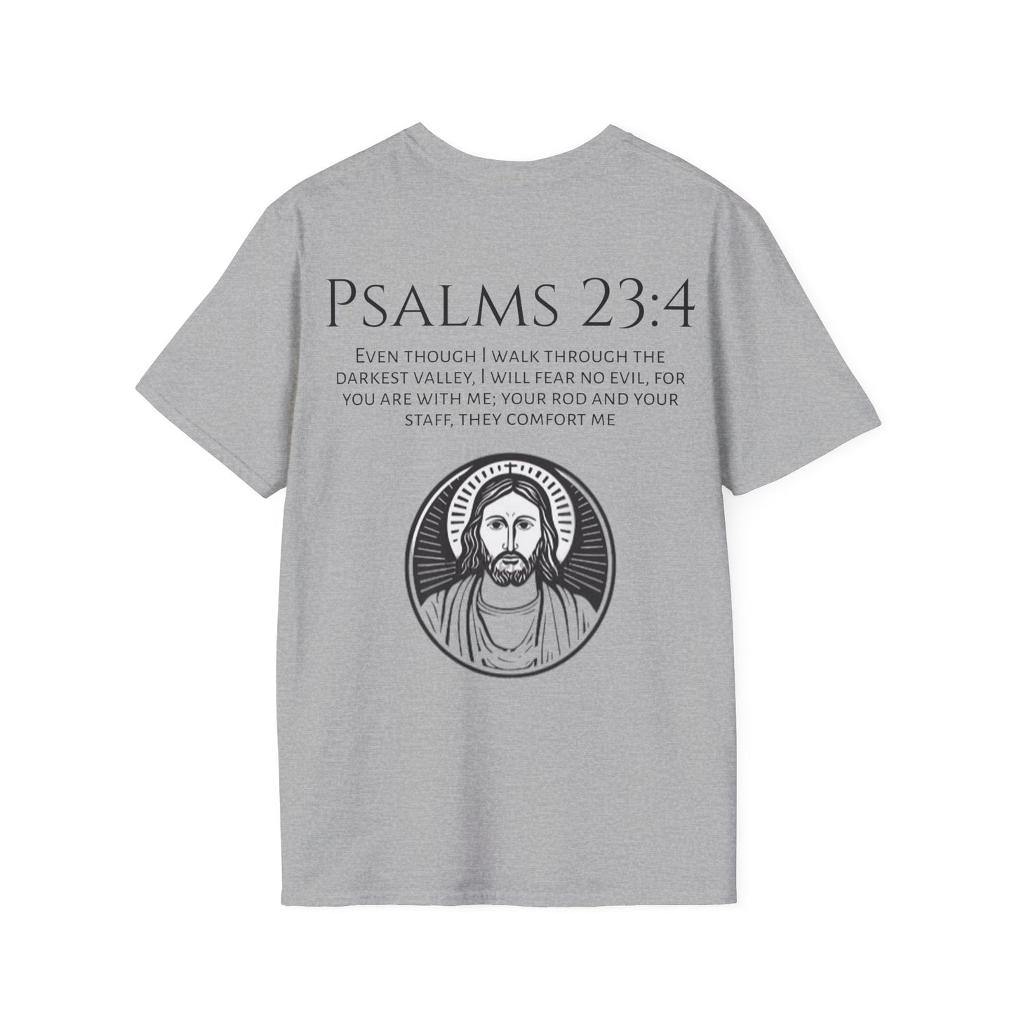 Psalms 23:4 Softstyle T-Shirt