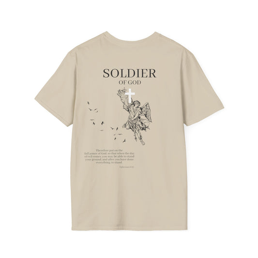 Soldier of God Ephesians 6:13 Softstyle T-Shirt