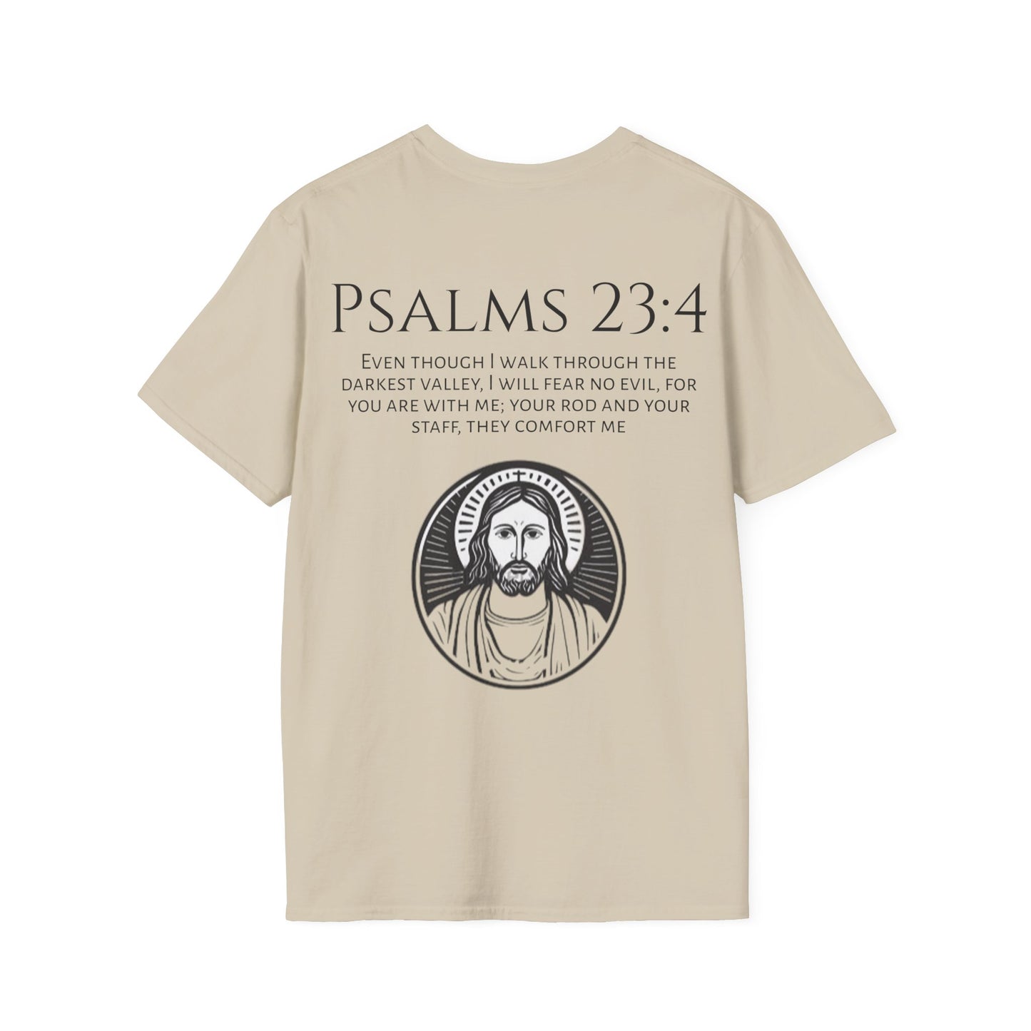 Psalms 23:4 Softstyle T-Shirt